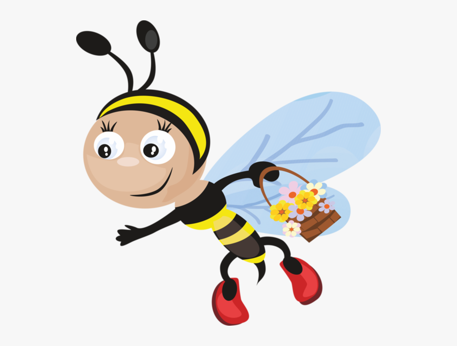 Transparent Cute Bee Png - Mensagem De Feliz Quarta Feira, Transparent Clipart