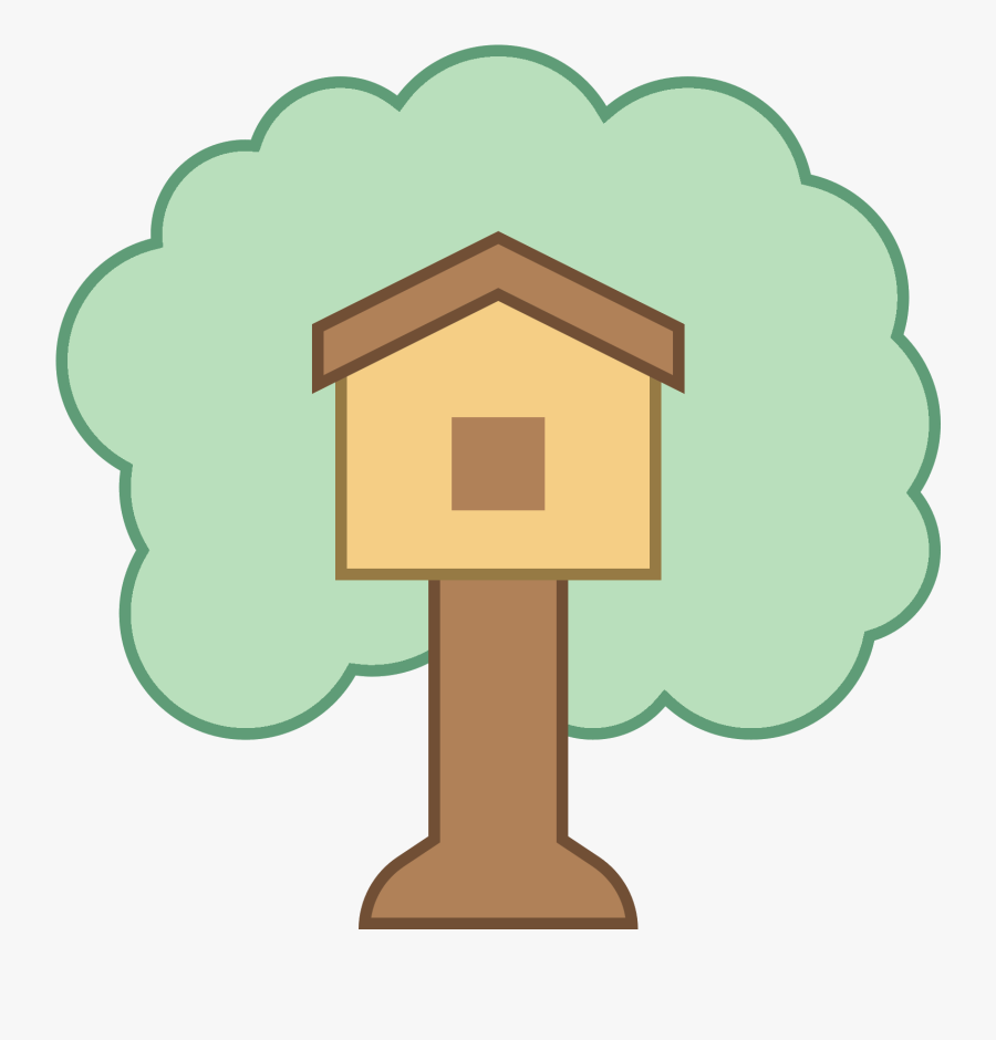 Casa Na Árvore Icon - Tree House Icon Png, Transparent Clipart