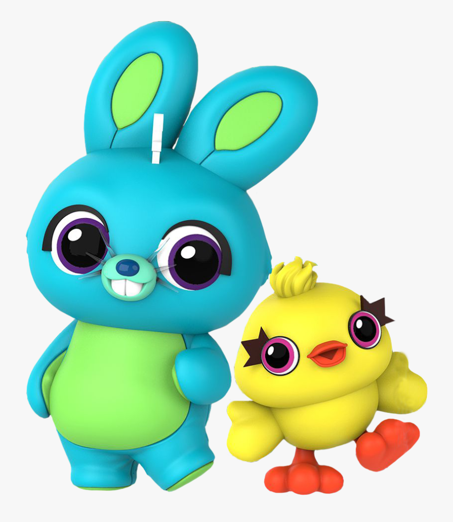 Toy Story 4 Ducky And Bunny Png, Transparent Clipart