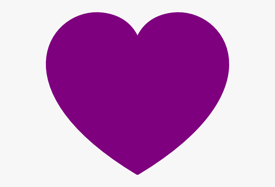 Clip Art Purple Heart Free Transparent Clipart Clipartkey