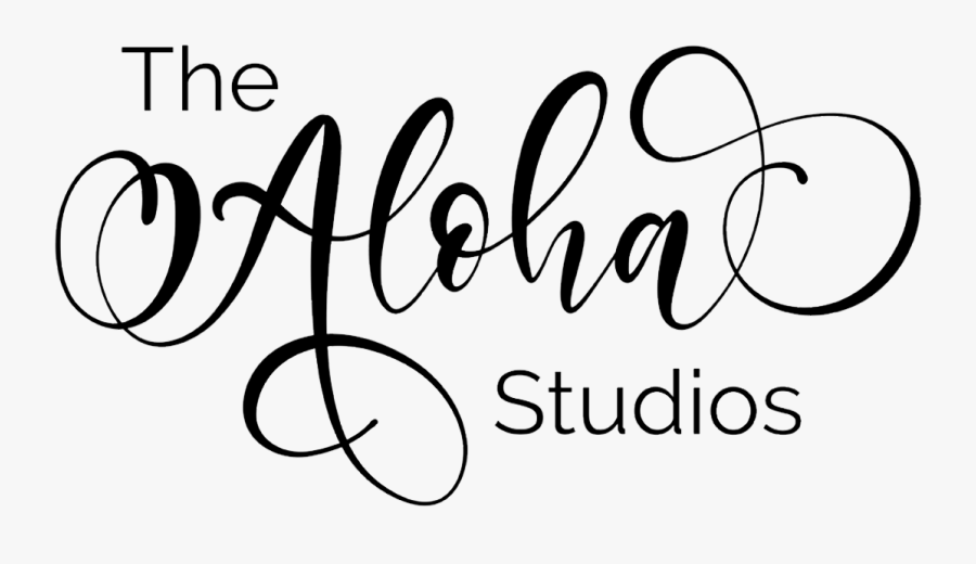 The Aloha Studios - Calligraphy, Transparent Clipart
