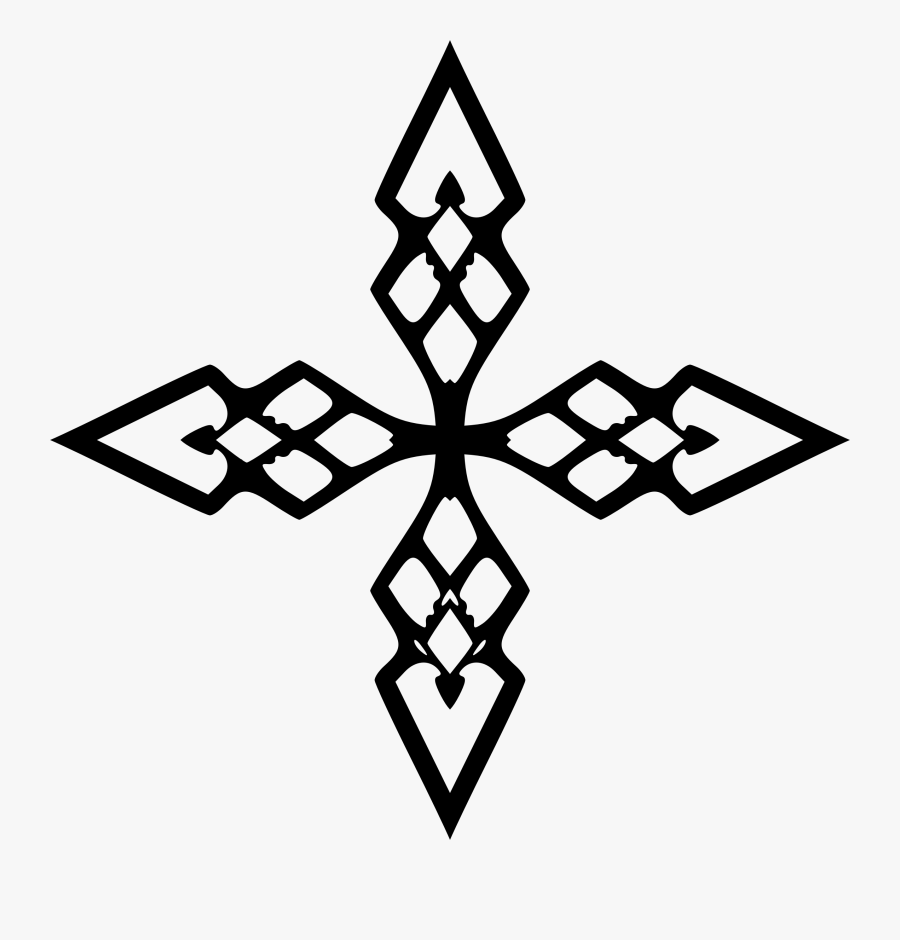 Crucifix Silhouette At Getdrawings - Декоративный Фриз Кованый, Transparent Clipart