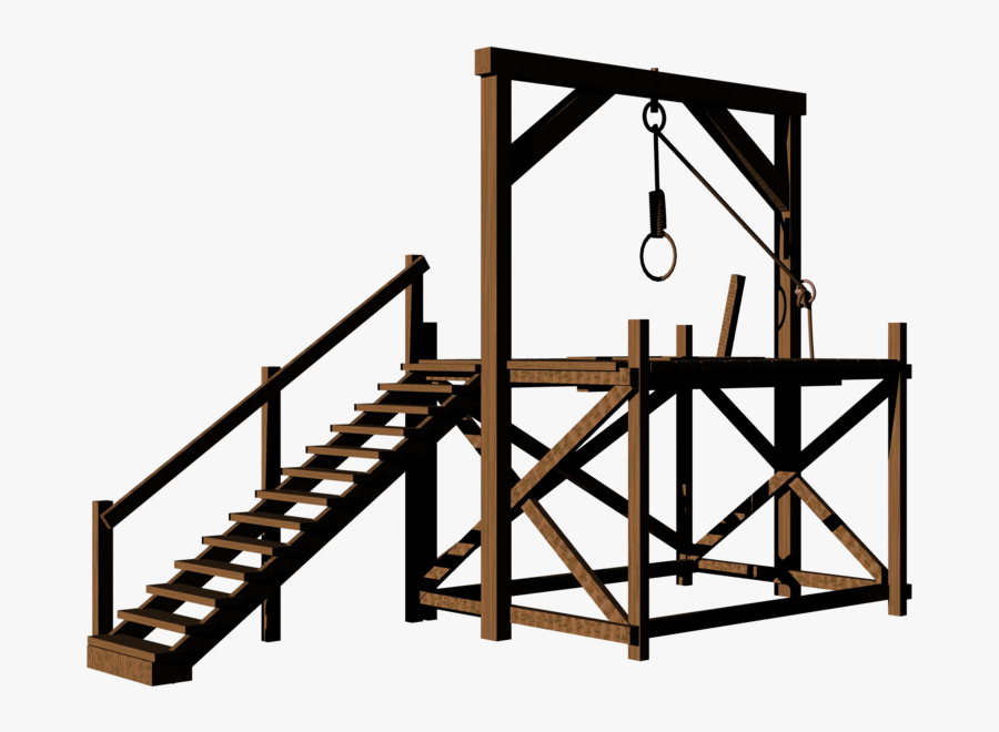 Transparent Hangman"s Noose Png - Steps To The Gallows, Transparent Clipart