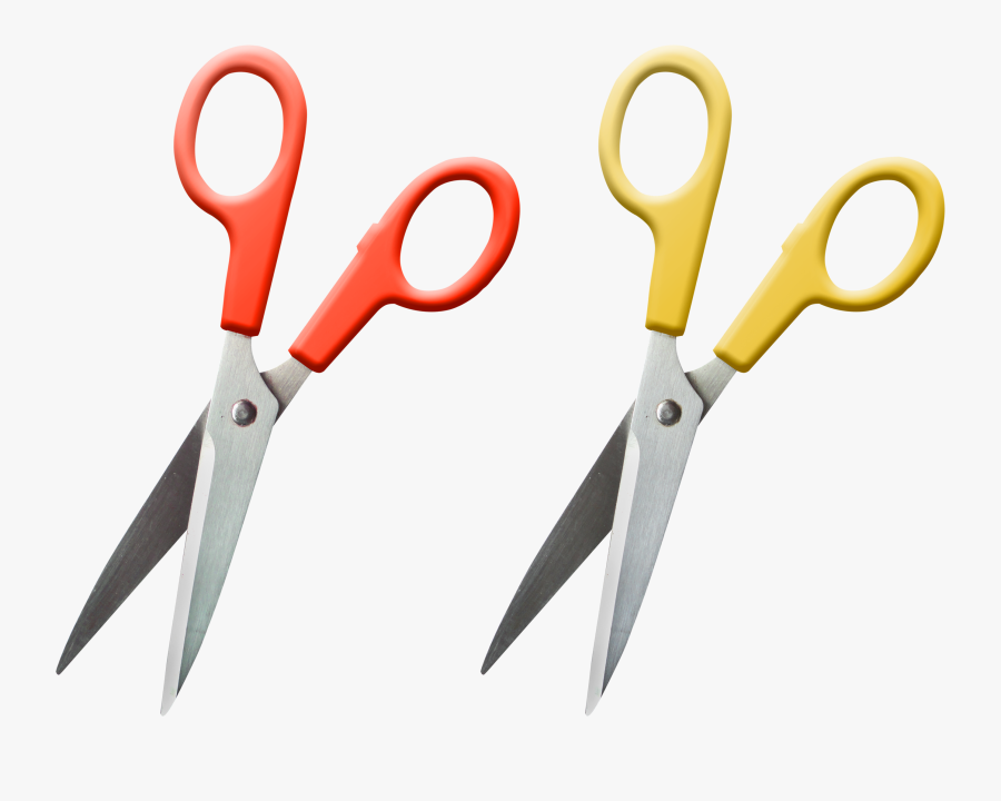 4379 - Hair-cutting Shears, Transparent Clipart