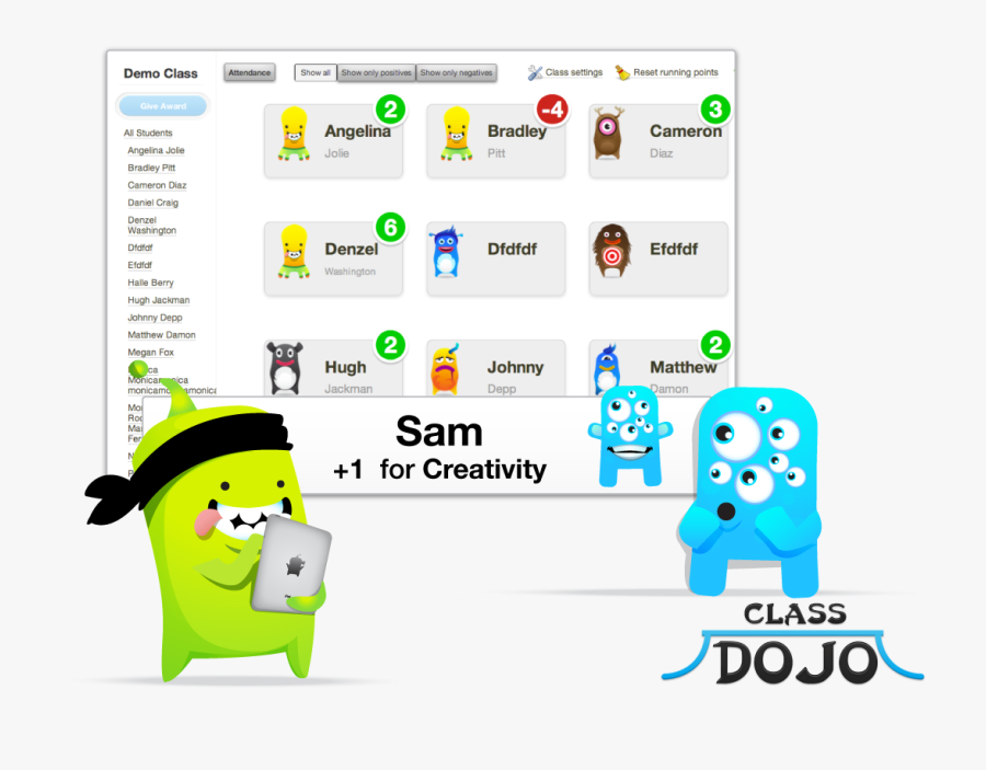 Class Dojo User Interface, Transparent Clipart