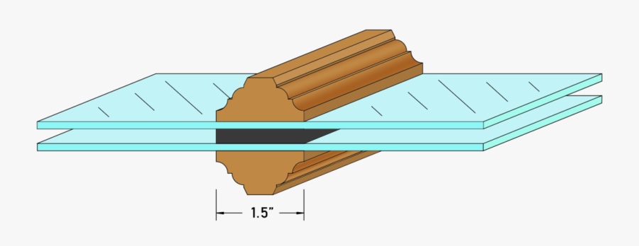 Transparent Single Wood Plank Clipart - Plank, Transparent Clipart