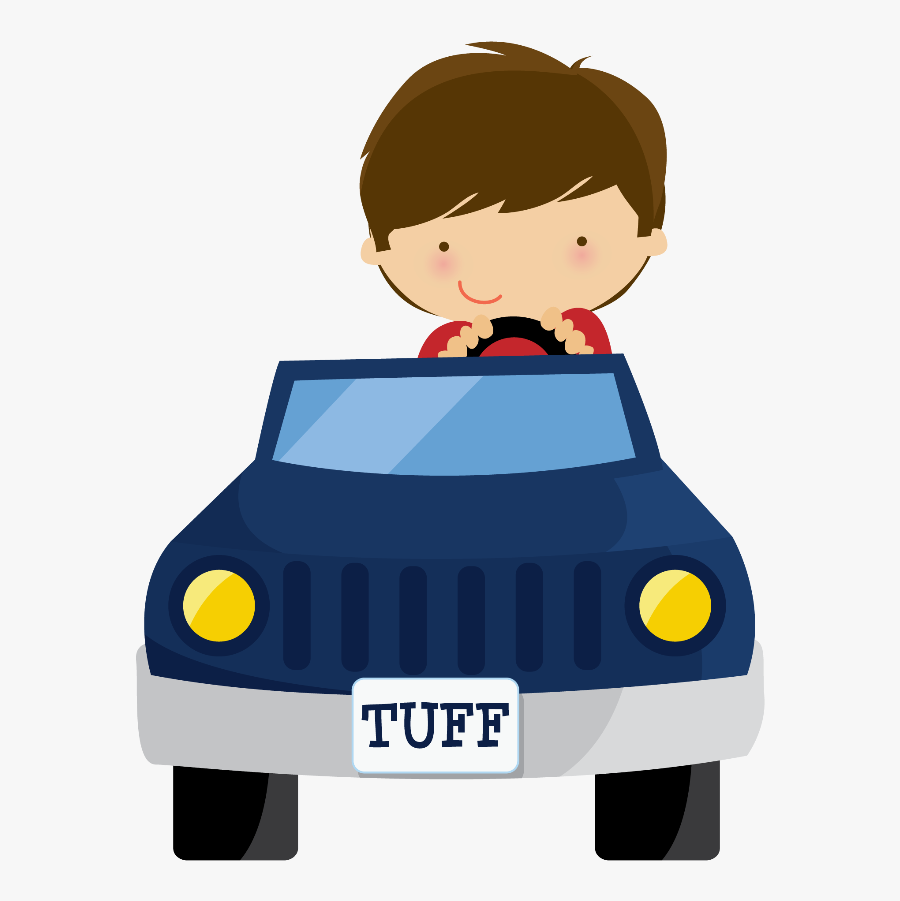Say Hello - Little Boy In Car Png, Transparent Clipart