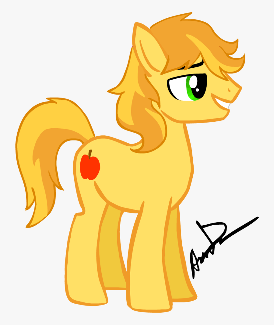 Drawn My Little Pony Guy With Tsum Tsum Wikipedia - Carrot Top Mlp, Transparent Clipart