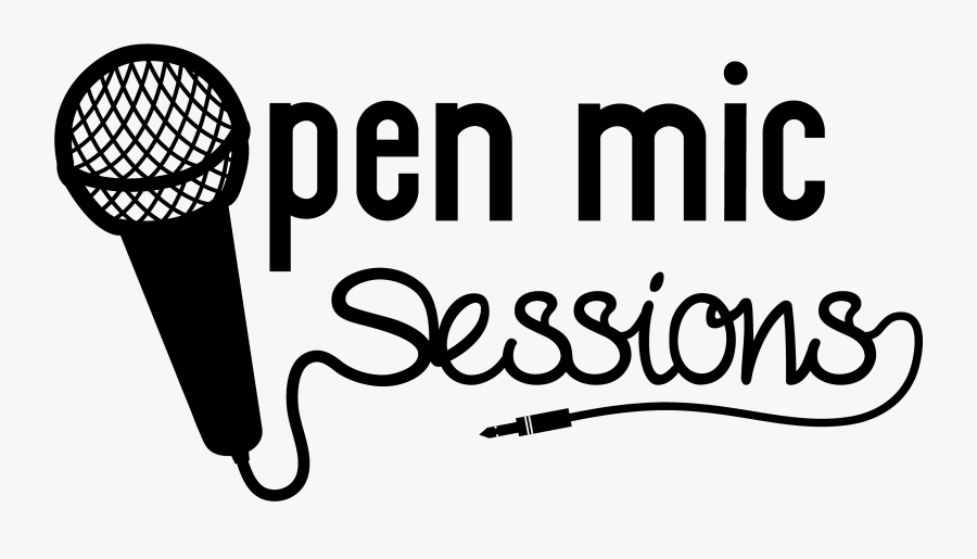 Clip Art Collection Of Free Transparent - Open Mic Png, Transparent Clipart