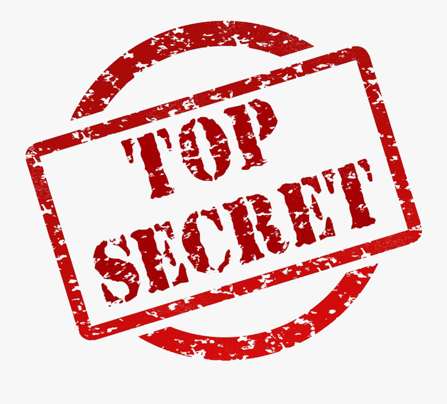 Transparent Top Secret Png - Transparent Top Secret Stamp, Transparent Clipart