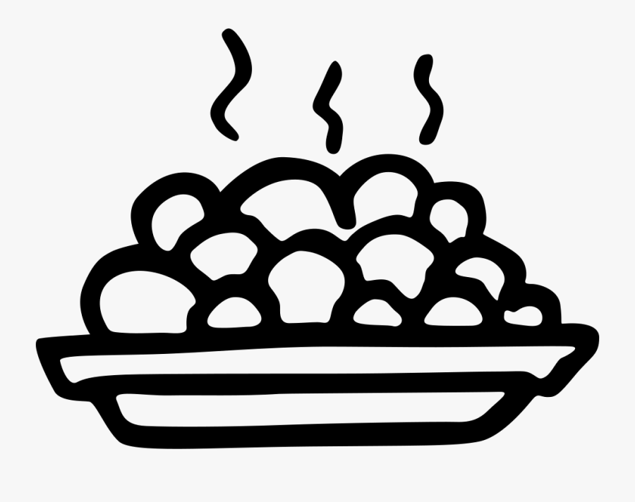 Transparent Plate Clipart - Food On A Plate Clip Art, Transparent Clipart