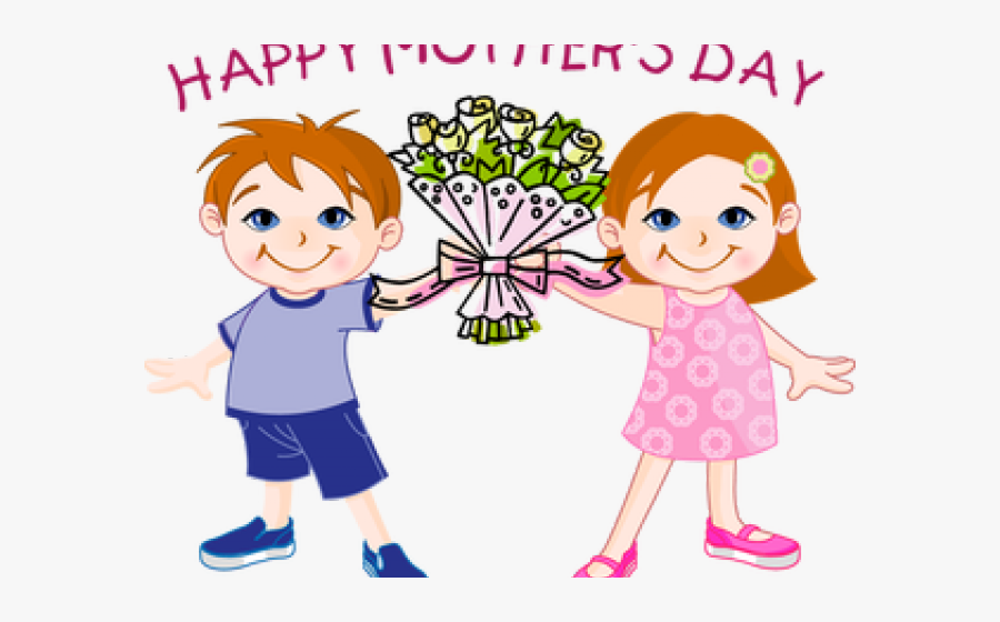 Mother`s Day Clipart May Crowning - Happy Mothers Day Maa, Transparent Clipart