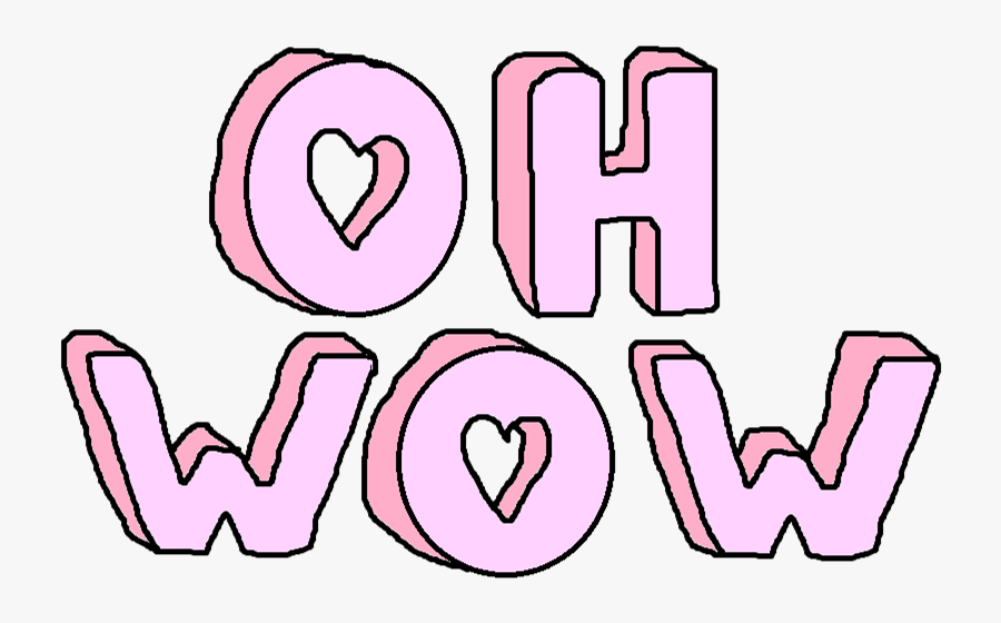 Clip Art Imagem Oh Wow Tumblr Em Png - Oh Wow Png, Transparent Clipart