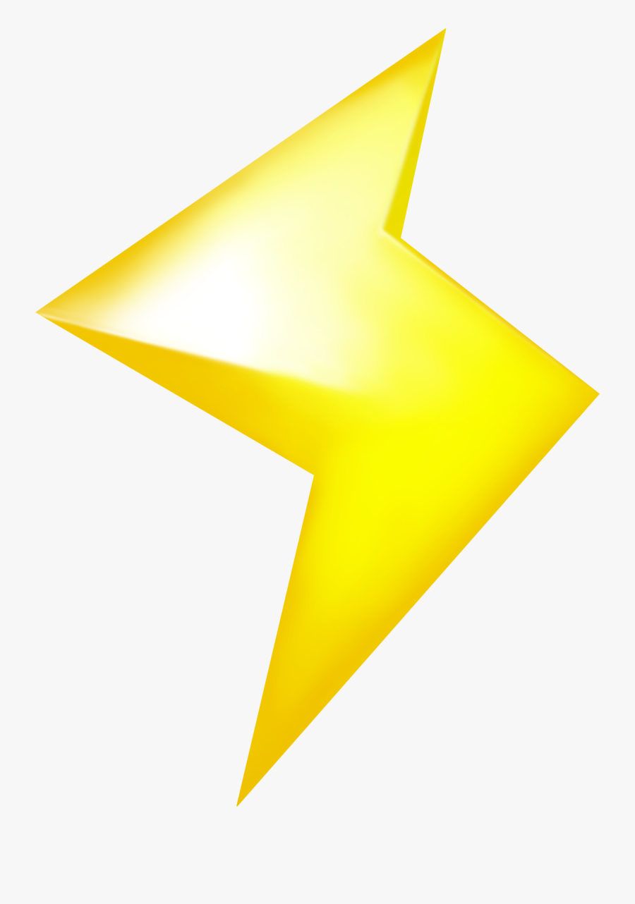 Clipart Lighting Bolt - Mario Kart Lightning Png, Transparent Clipart