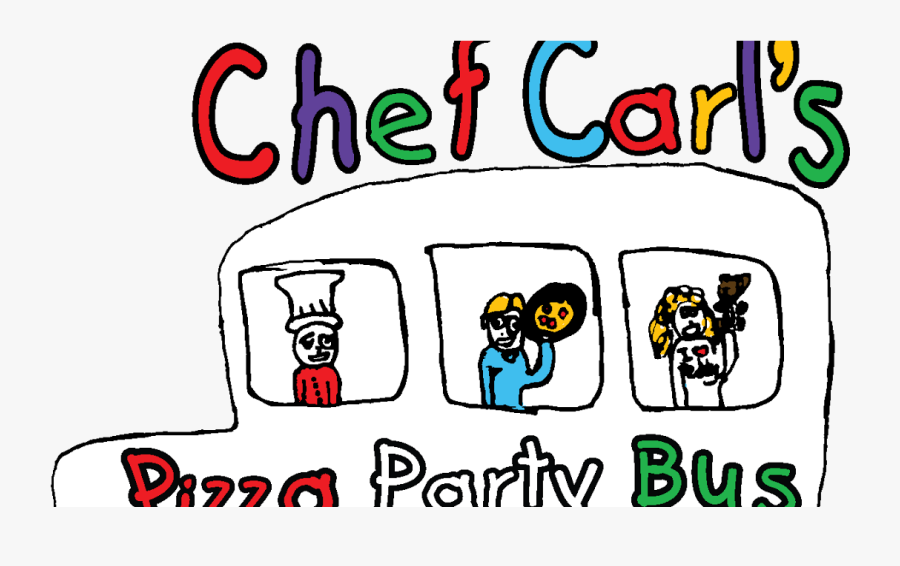 Chef Carl"s Make A Pizza Party - Cartoon, Transparent Clipart
