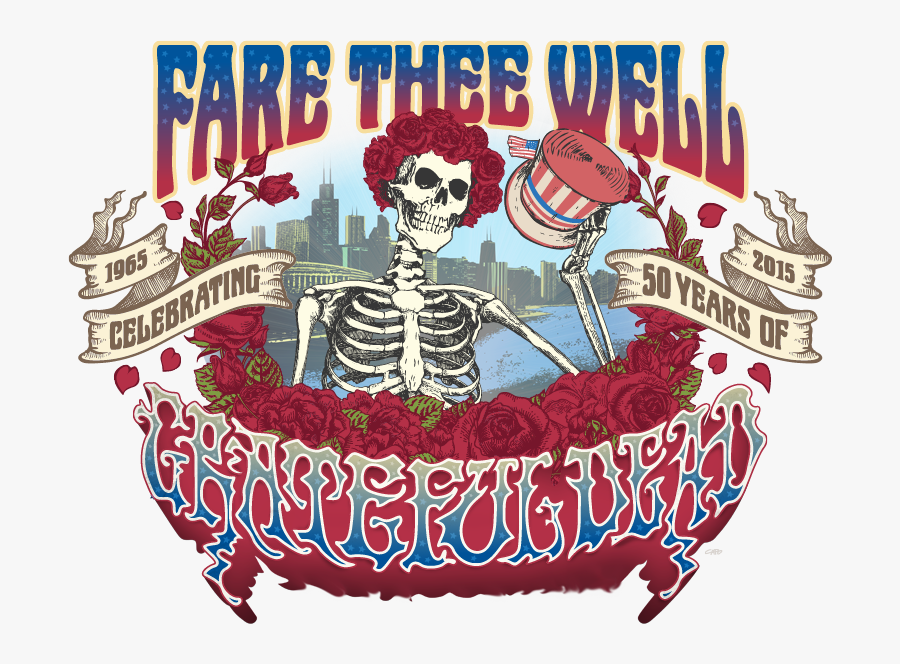 Grateful Dead Fare Thee Well, Transparent Clipart
