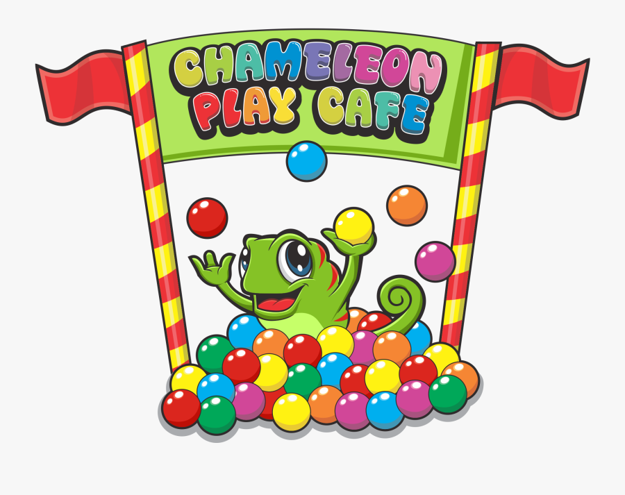 Chameleon Play Cafe - Cartoon, Transparent Clipart