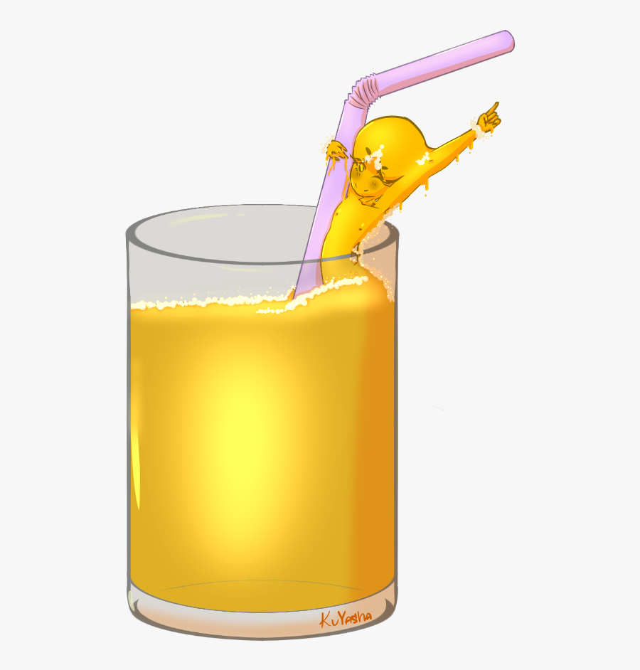 Orange Juice - Harvey Wallbanger, Transparent Clipart