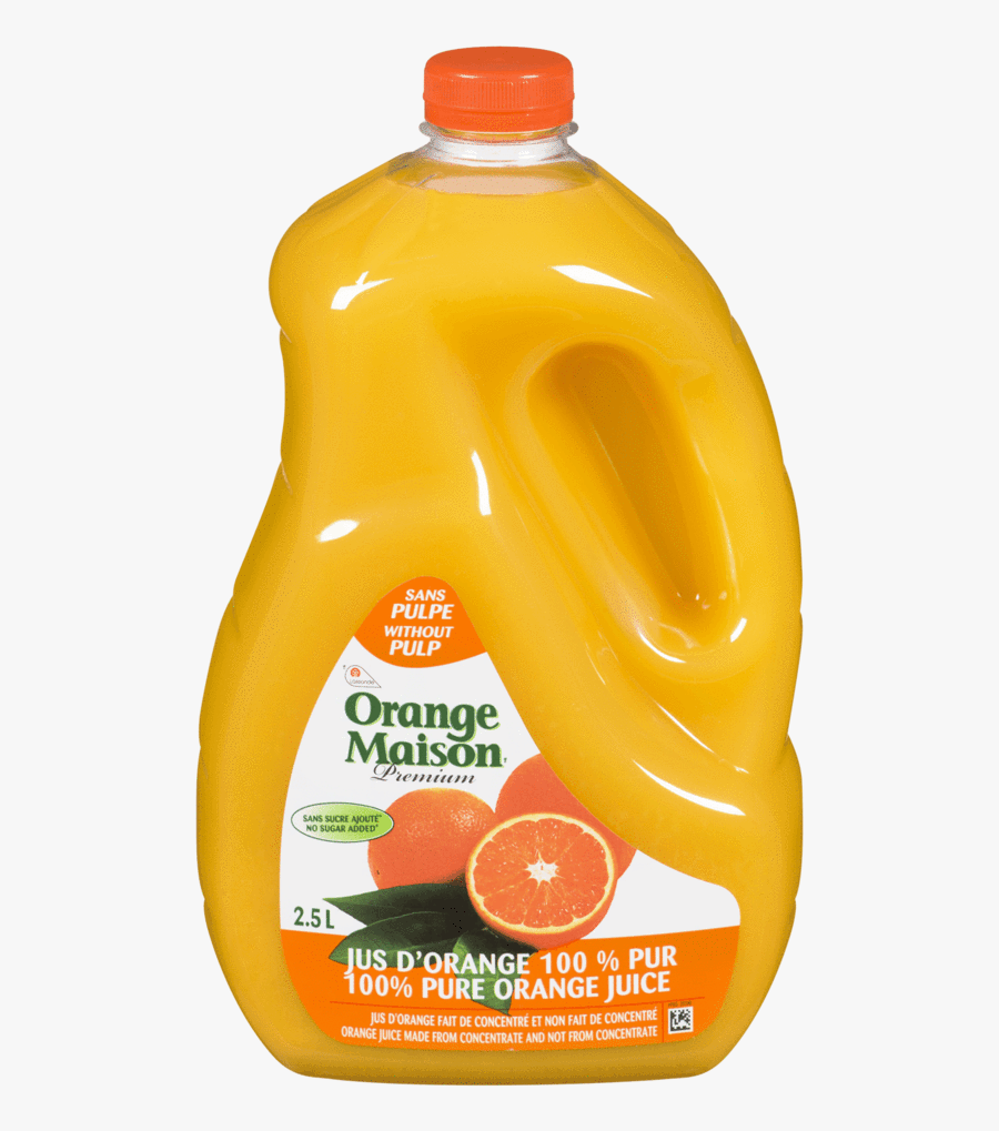 Transparent Clipart Orange Juice - Orange Maison Jus D Orange, Transparent Clipart
