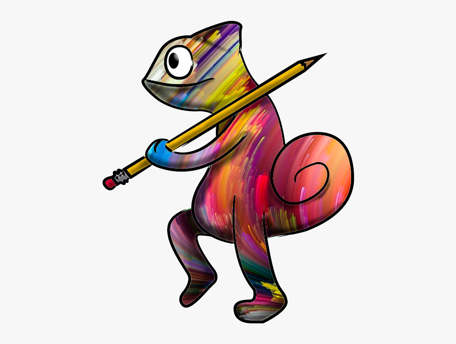 Chameleon Clip Art, Transparent Clipart