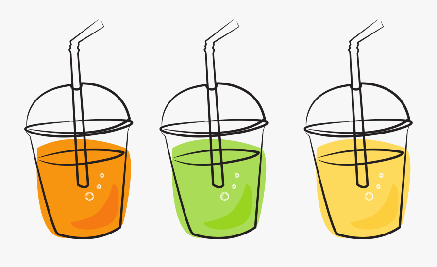 Juice Drinks Clipart, Transparent Clipart