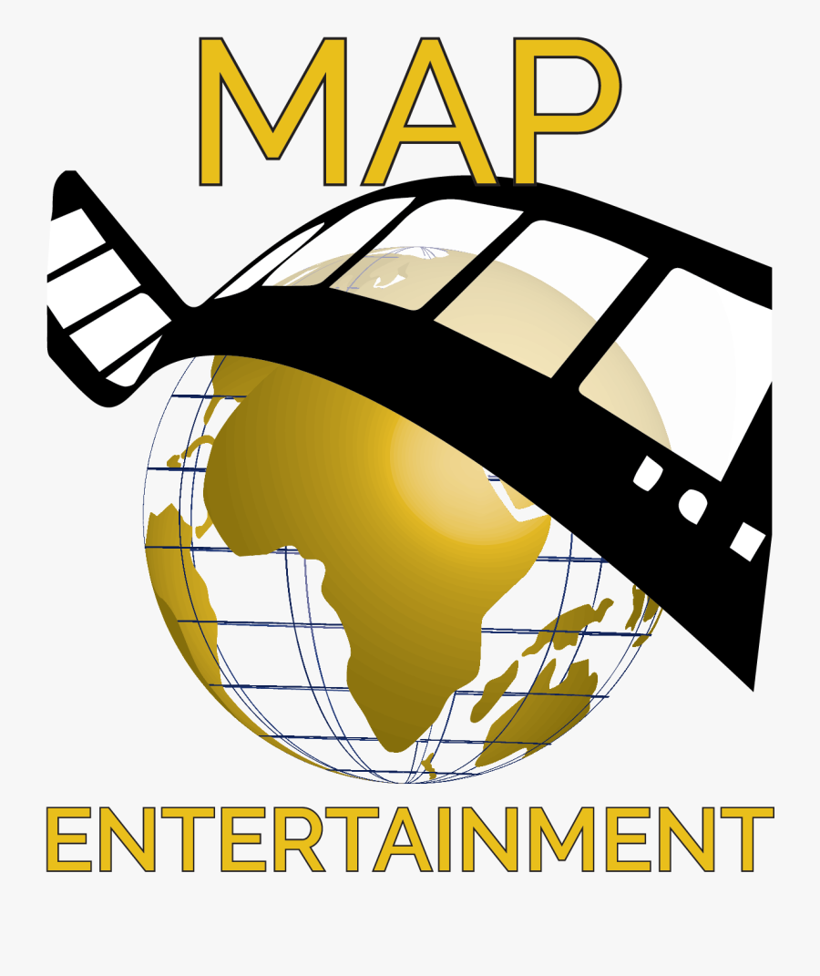Map Entertainment - Transparent Film Clip Art, Transparent Clipart