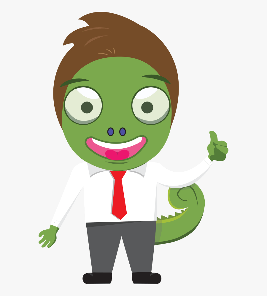 Why Chameleon Digital Media Mascot - Cartoon, Transparent Clipart