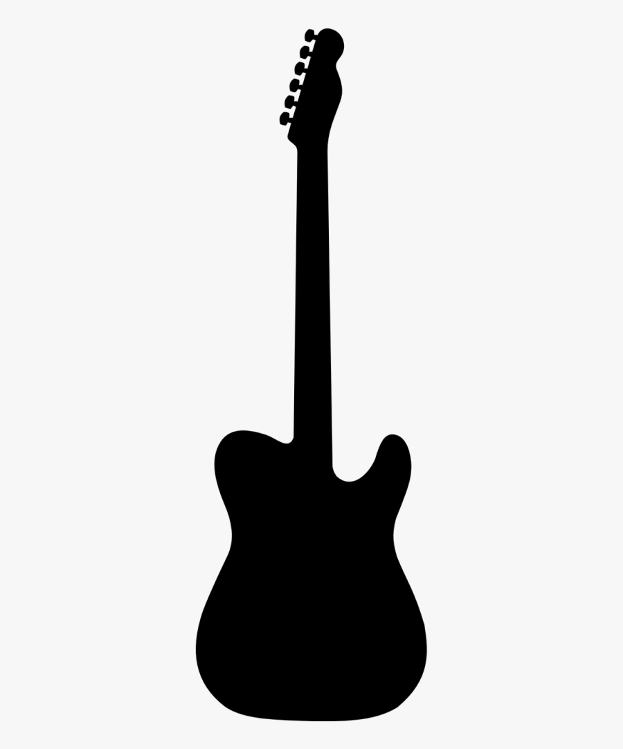 Guitar Clip Art Silhouette - Fender Game Of Thrones Guitars Price, Transparent Clipart