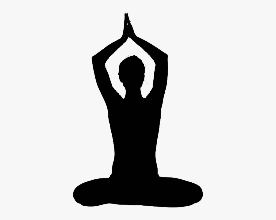 Yoga Physical Fitness Asana Silhouette Clip Art - Yoga Transparent, Transparent Clipart