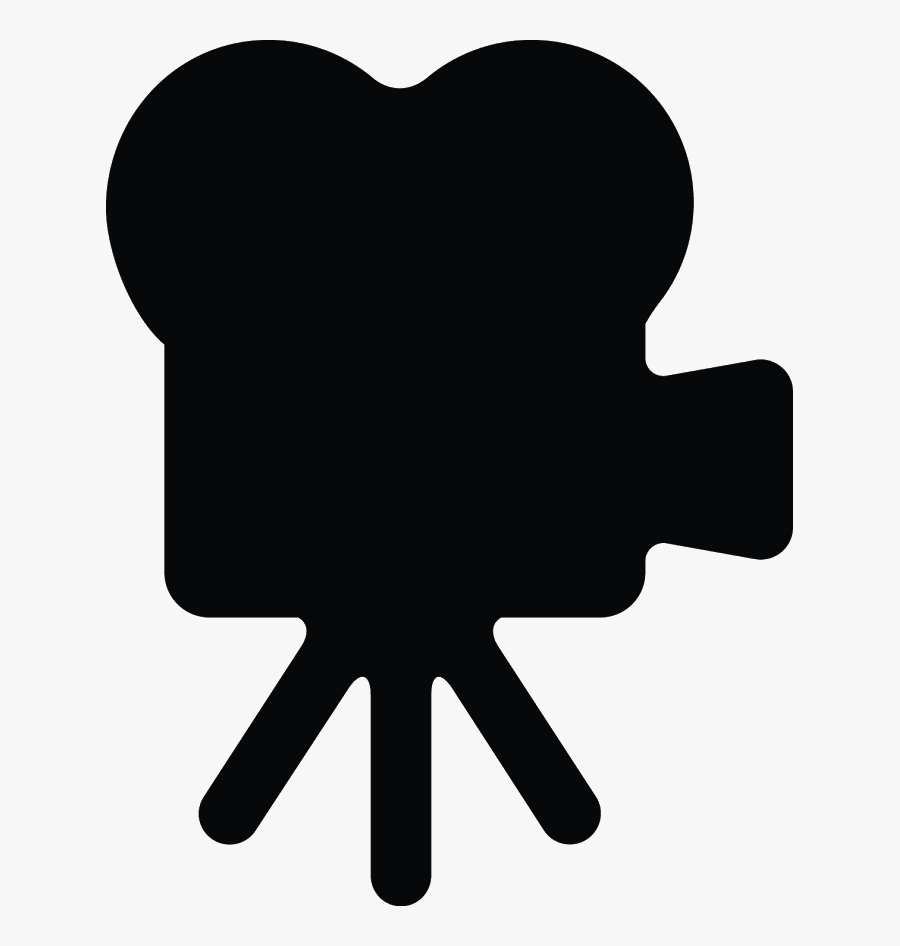 Unnamed - Hollywood Movie Camera Icon, Transparent Clipart