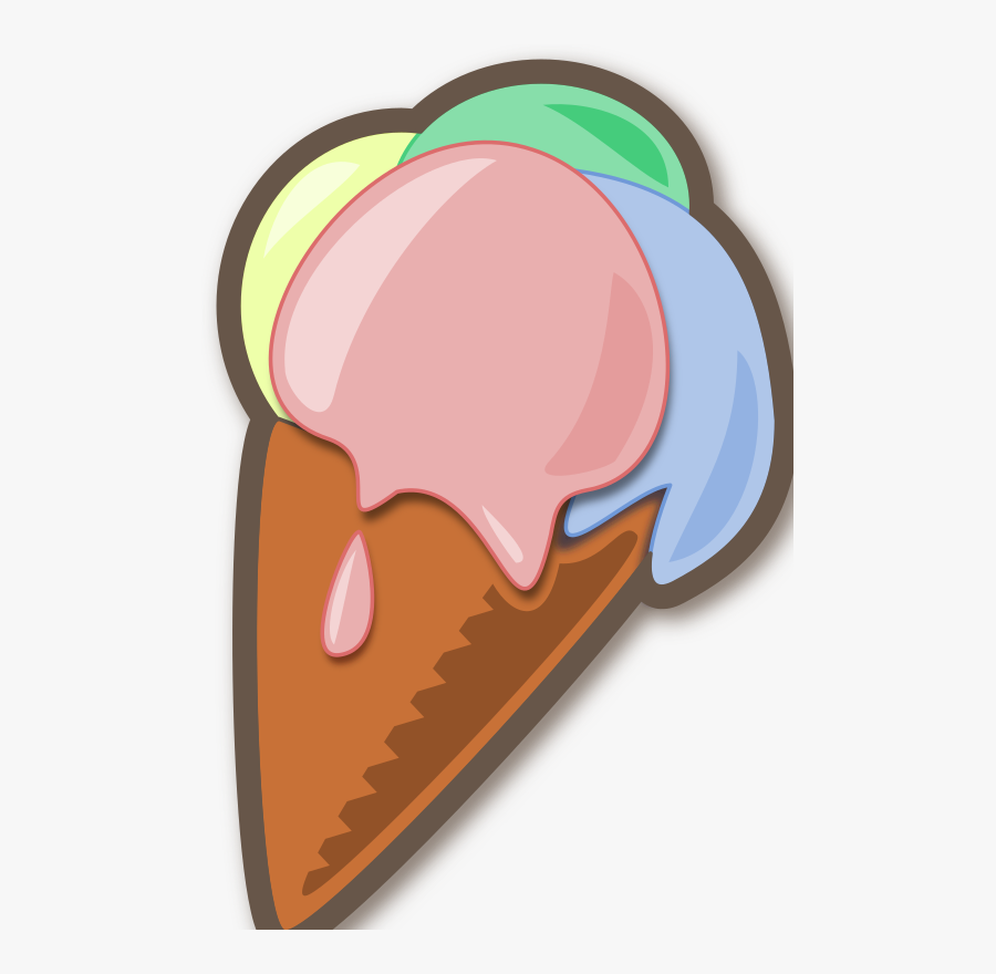 Food,ice Cream Cone,ice Cream, Transparent Clipart