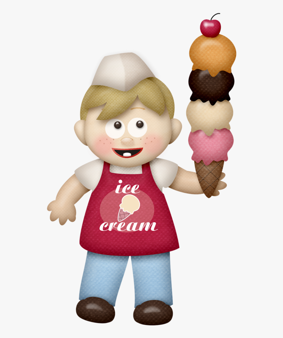 Transparent Icecream Png - Heladero Png, Transparent Clipart