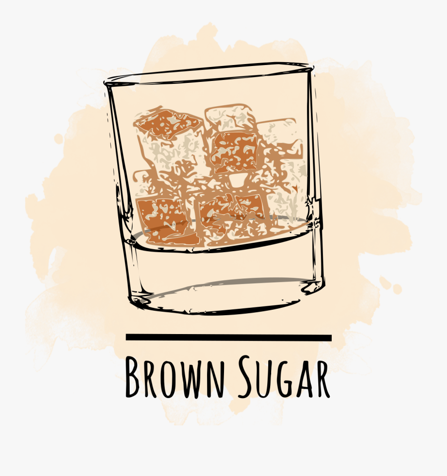 Clip Art Brown Sugar Clip Art - Illustration, Transparent Clipart