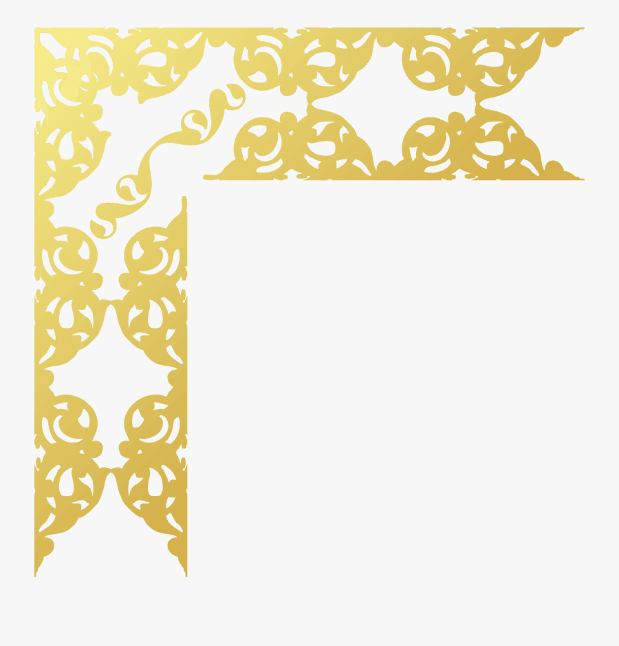 Gold Background Frame Transparent, Transparent Clipart