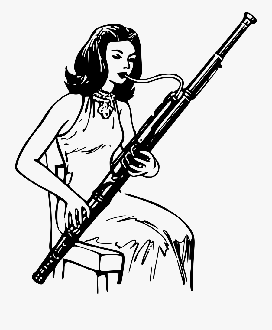 Bassoon Clip Art, Transparent Clipart