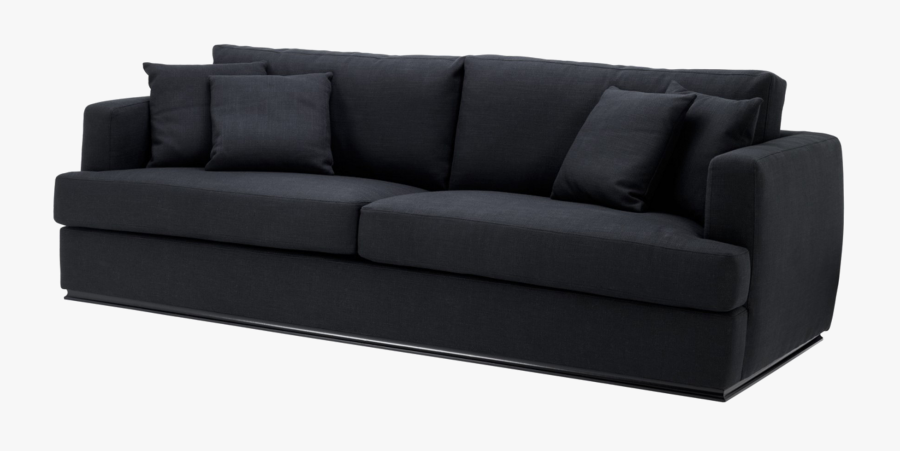 Black Sofa Png Clipart - Black Sofas Png, Transparent Clipart