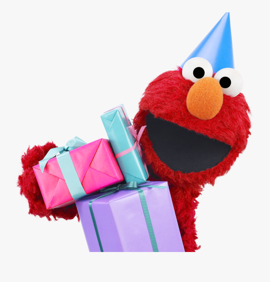 1/4 Sheet ~ Sesame Street Elmo Birthday Photo Frame - Happy Birthday Elmo Gif, Transparent Clipart