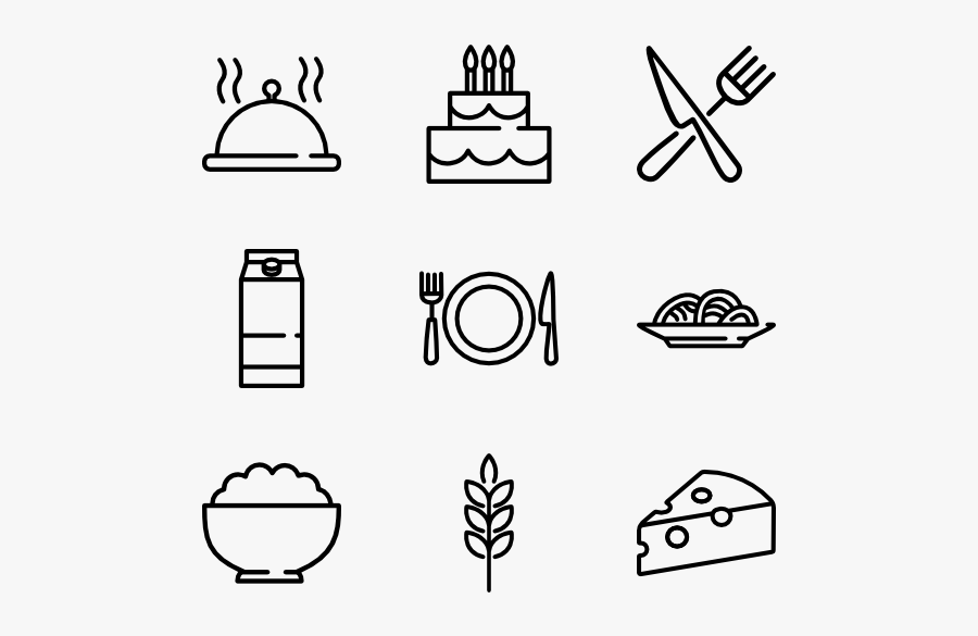 Eating - Space Icons Png, Transparent Clipart