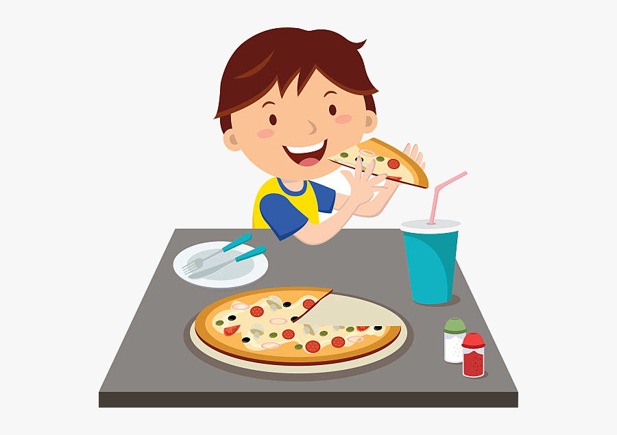 Посмотри на картинку и ответь на вопросы will the children eat pizza