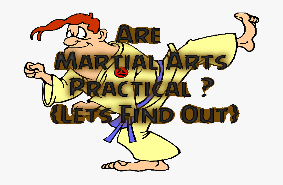Are Martial Arts Practical - Cartoon, Transparent Clipart