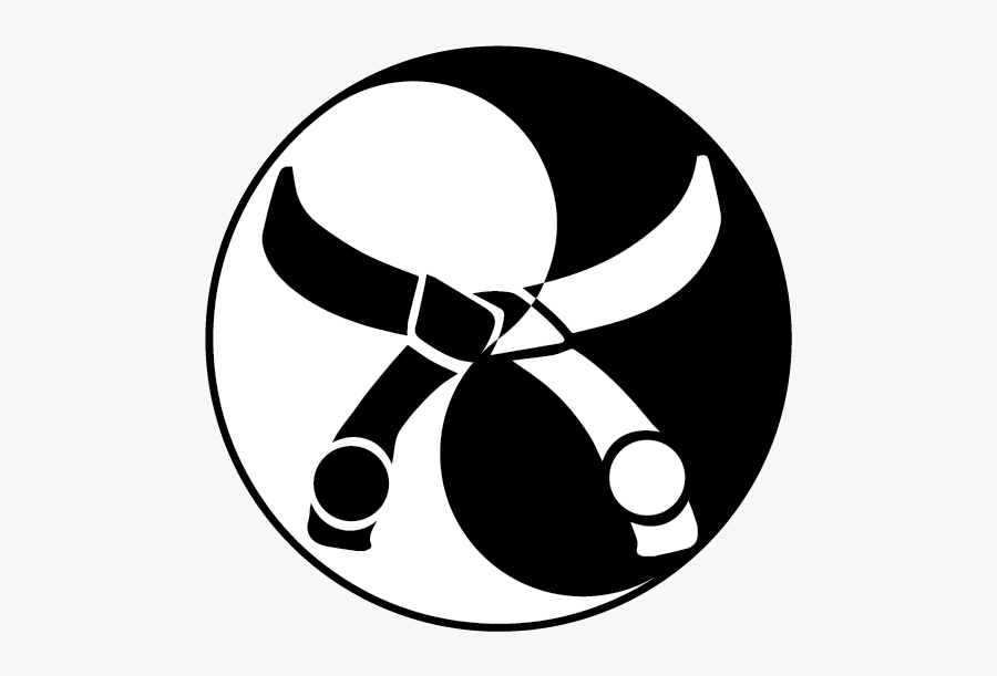 Yin Yang Karate, Transparent Clipart