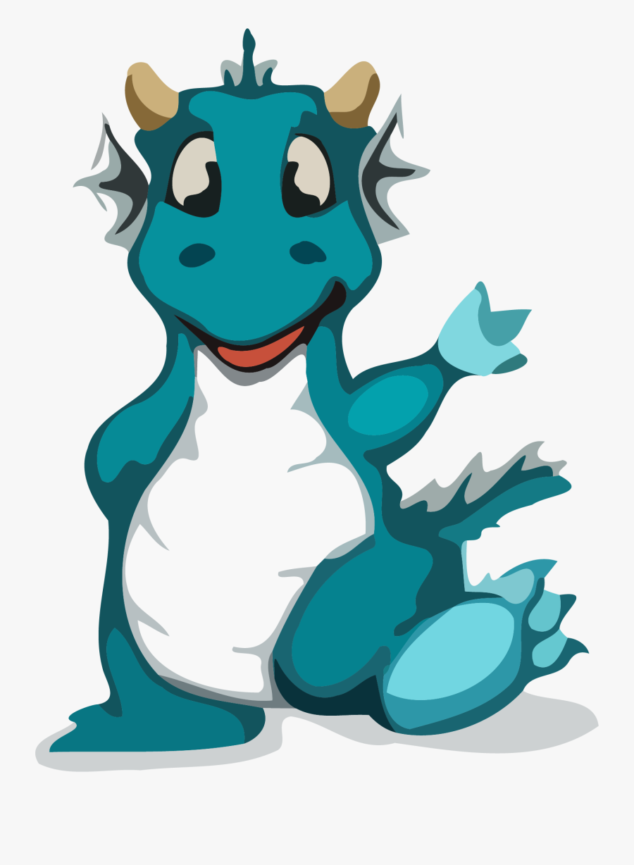 Dragon Hello Clipart Png - Virtual Dragon, Transparent Clipart