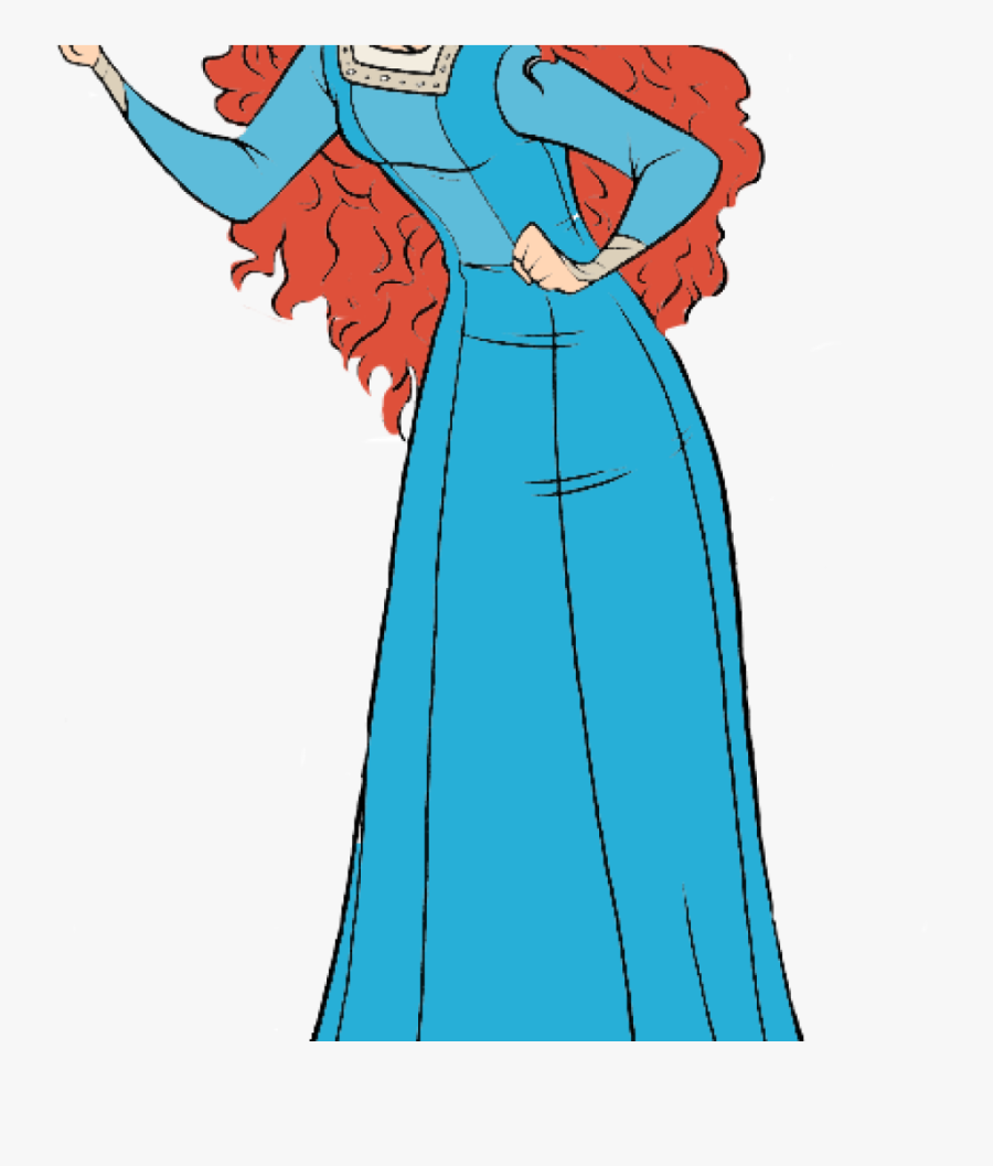 Transparent Princess Clipart - Merida, Transparent Clipart