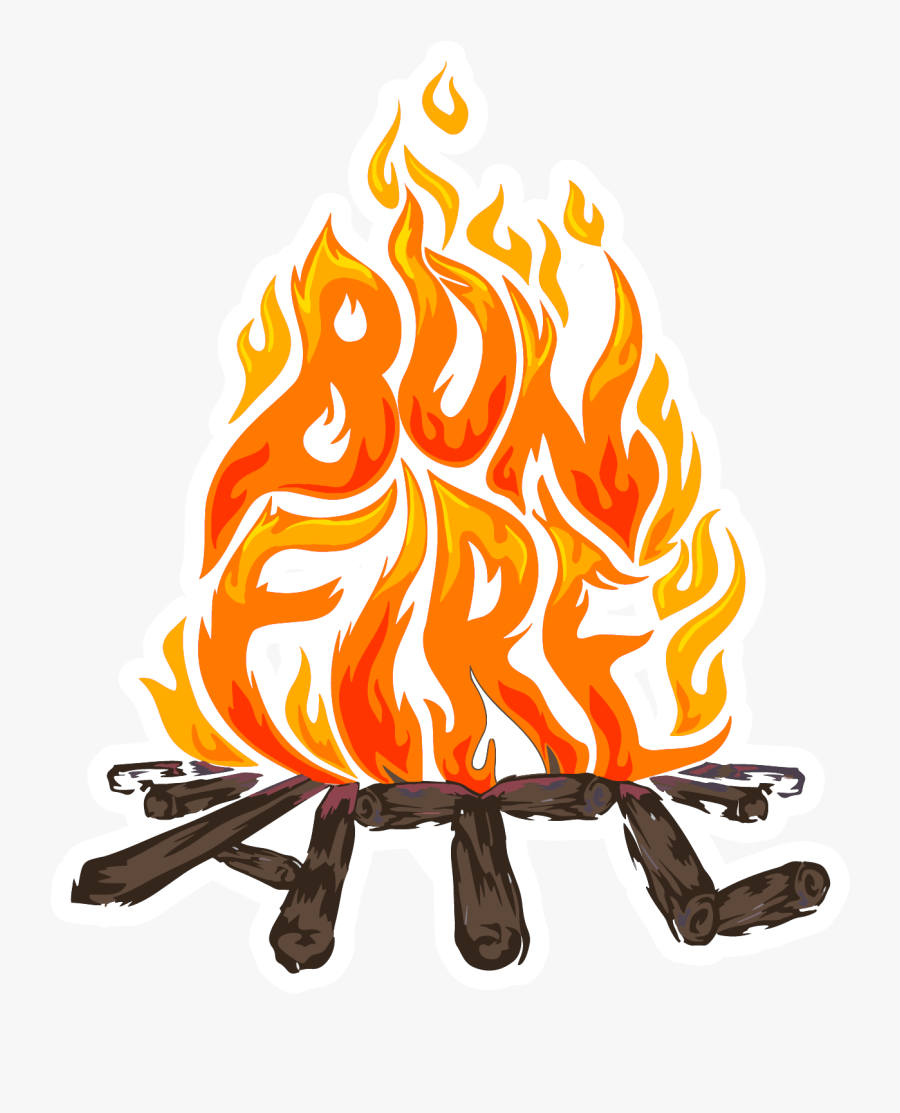 Transparent Campfires Clipart - Bonfire Atl Logo, Transparent Clipart