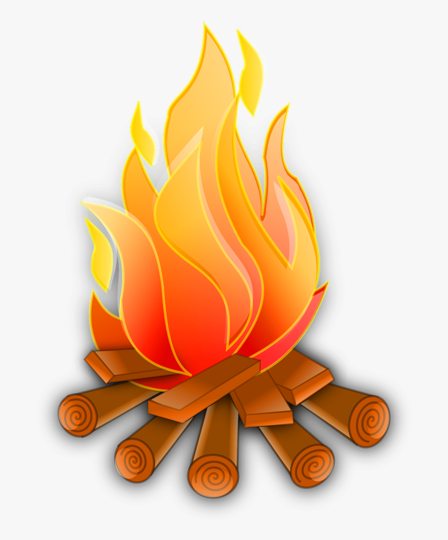 Campfire-vector - Fire Clipart, Transparent Clipart