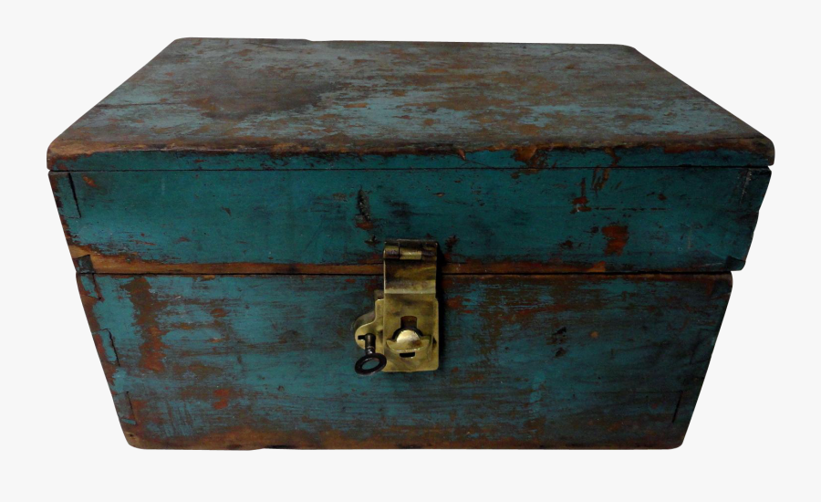 Clip Art Old Wooden Tool Box - Old Box Small Png, Transparent Clipart