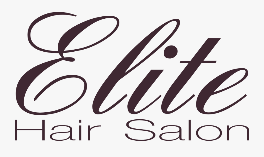 Elite Hair Salonres - Calligraphy, Transparent Clipart