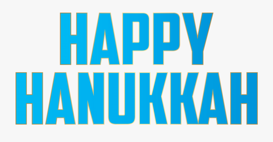 Happy Hanukkah Logo Png, Transparent Clipart