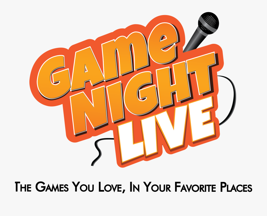 Games Night Live, Transparent Clipart