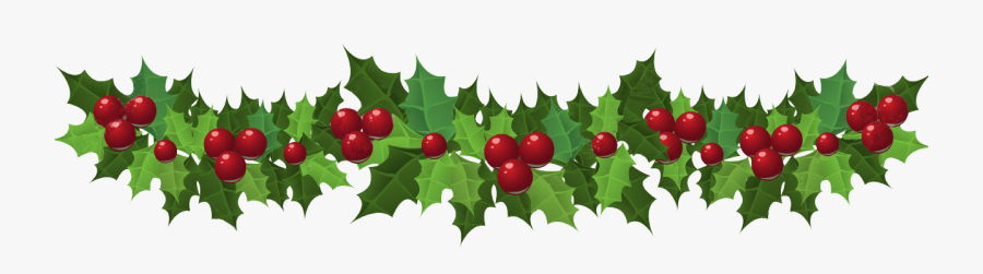 Clip Art Holly Garland , Free Transparent Clipart - ClipartKey